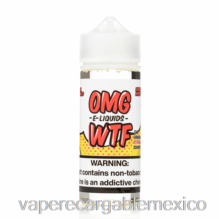 Vape Recargable Wtf - Omg E-líquido - 120ml 6mg